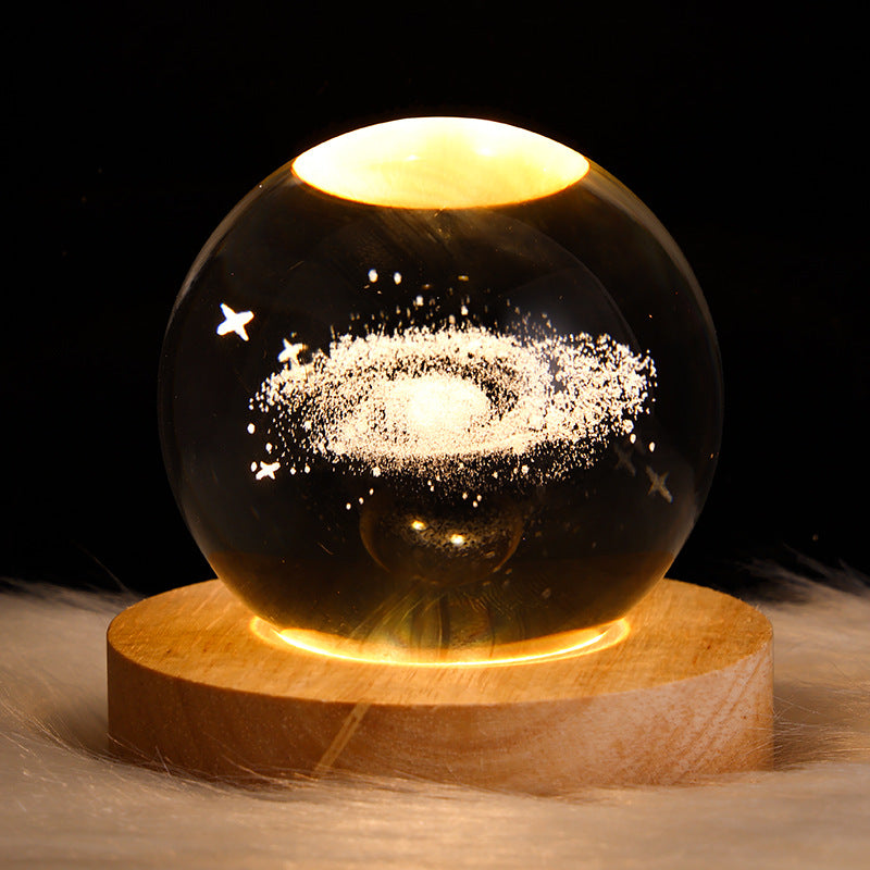 Luminous Crystal Ball Night Lamp Gift