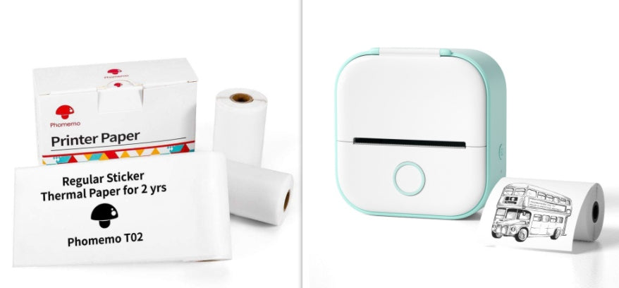 Mini impresora portátil Bluetooth