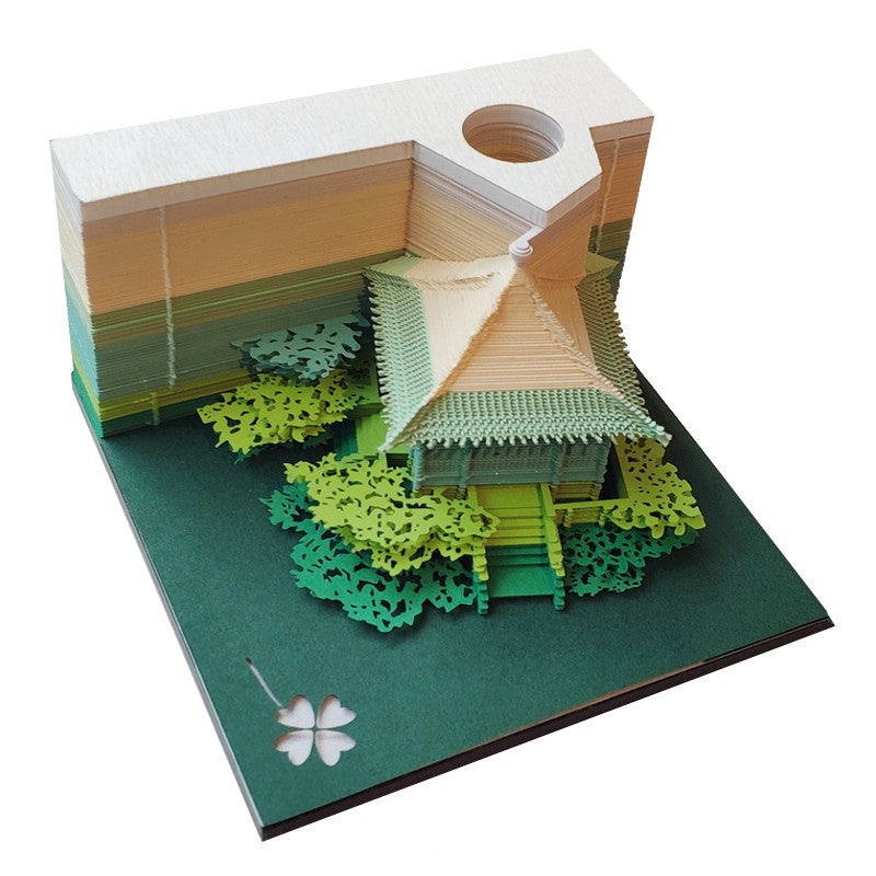 Regalo de decoración de calendario 3D