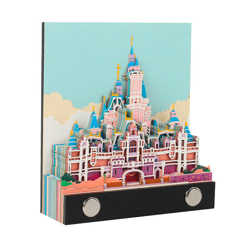 Regalo de decoración de calendario 3D