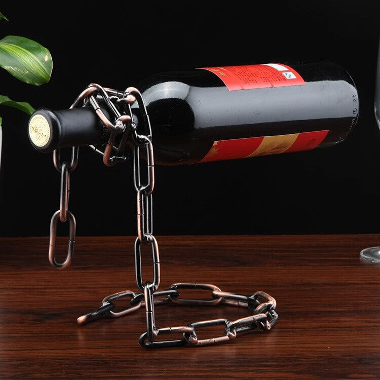 Schwimmender Weinhalter als Geschenk