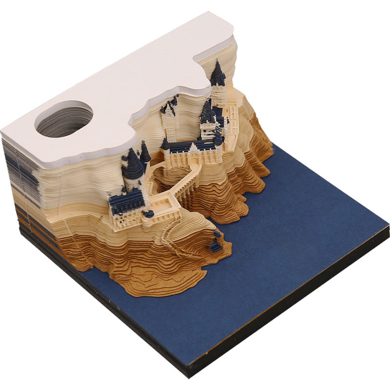 Regalo de decoración de calendario 3D