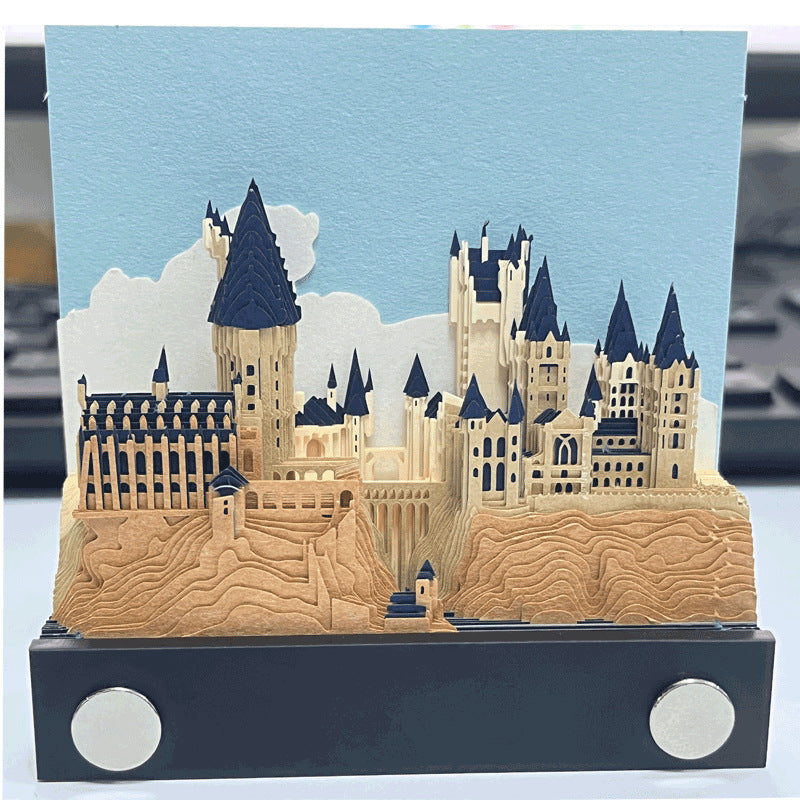 Regalo de decoración de calendario 3D