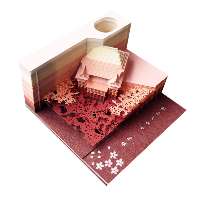 Regalo de decoración de calendario 3D
