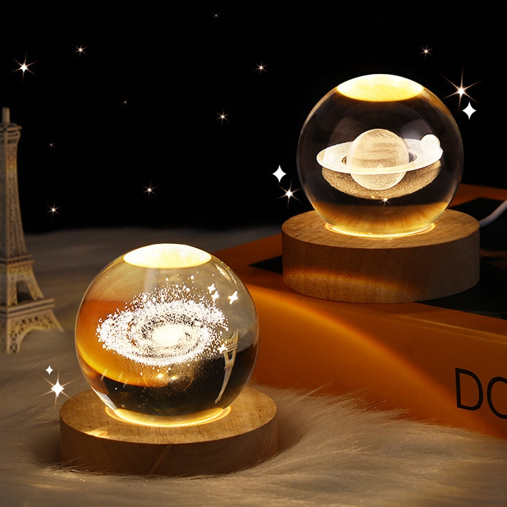 Luminous Crystal Ball Night Lamp Gift