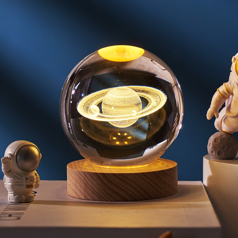 Luminous Crystal Ball Night Lamp Gift