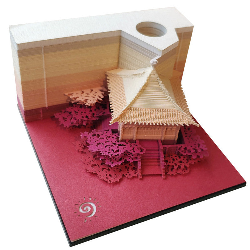 Regalo de decoración de calendario 3D