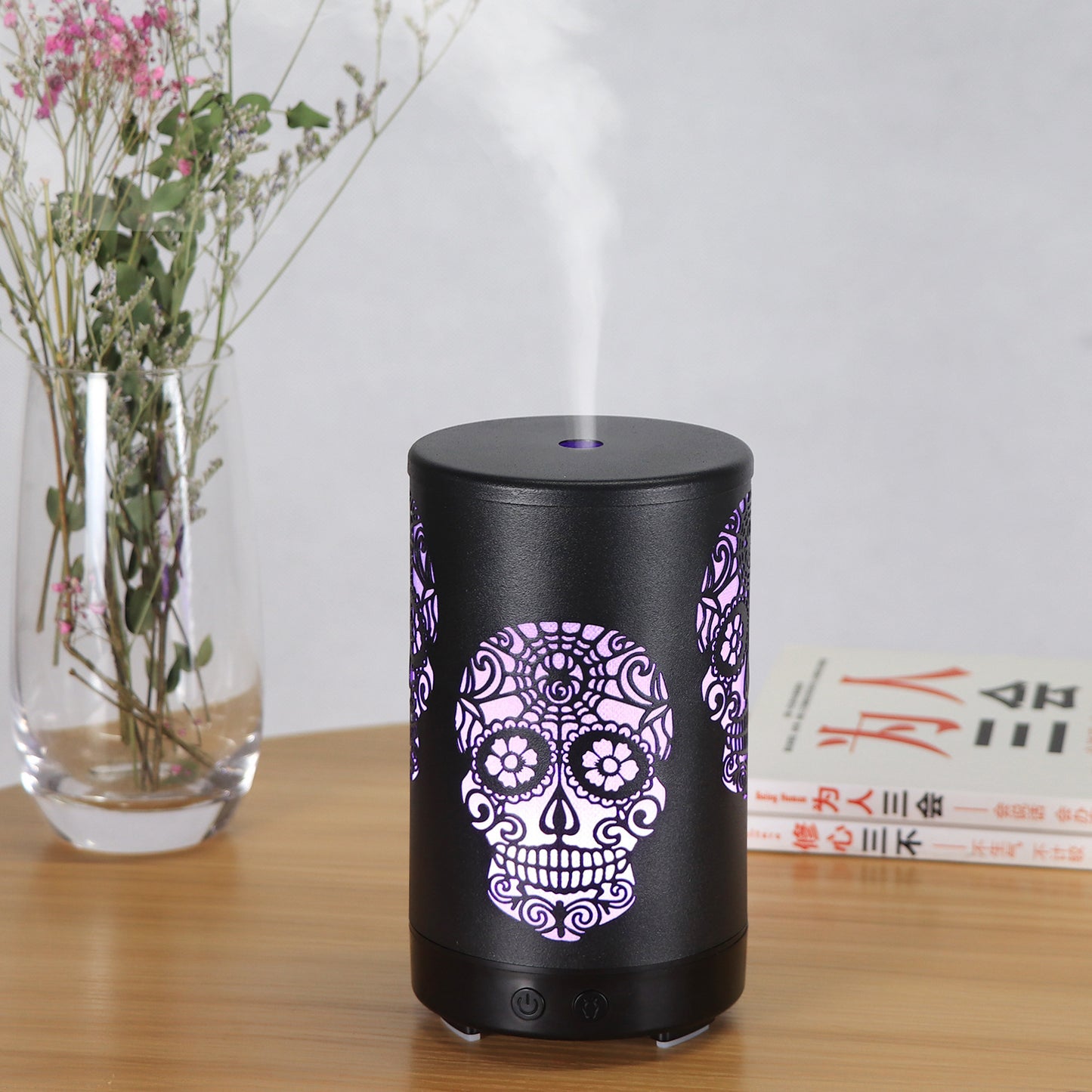 Aromadiffusor mit Totenkopfmotiv