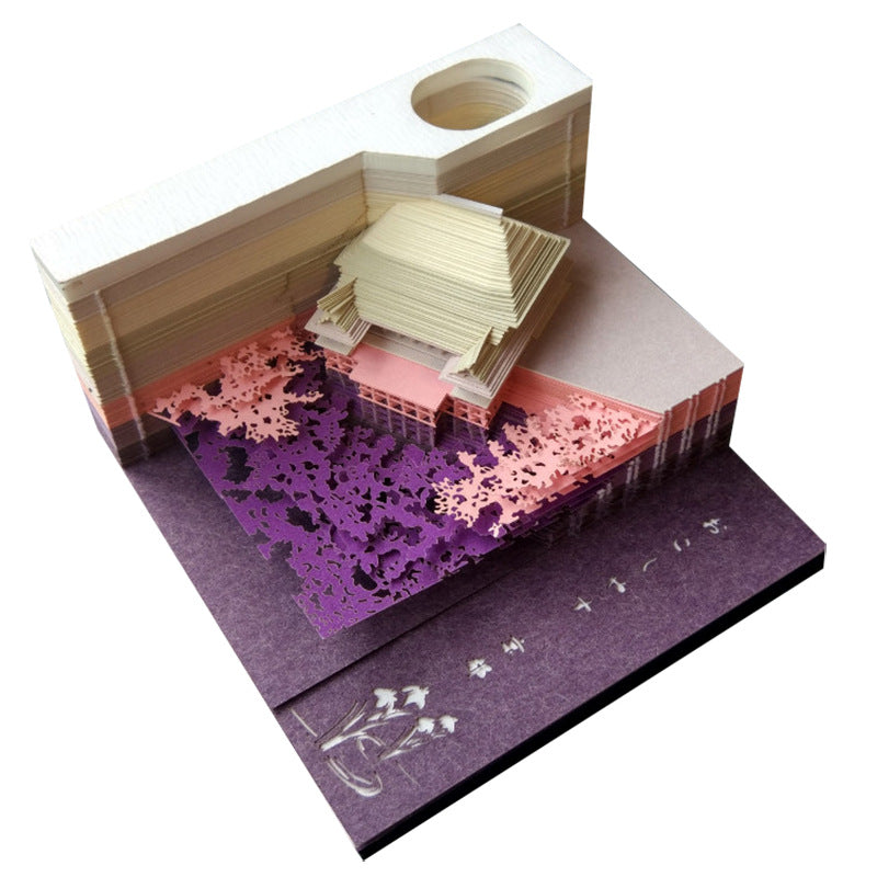 Regalo de decoración de calendario 3D