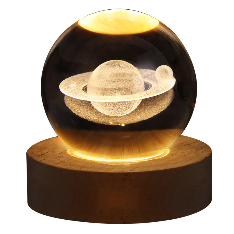 Luminous Crystal Ball Night Lamp Gift