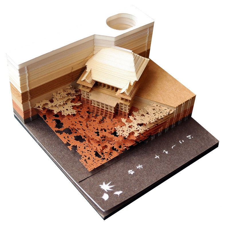 Regalo de decoración de calendario 3D