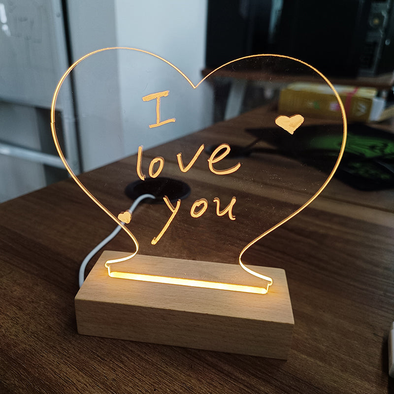 Kreatives Notizbrett + Stiftgeschenk für Paare