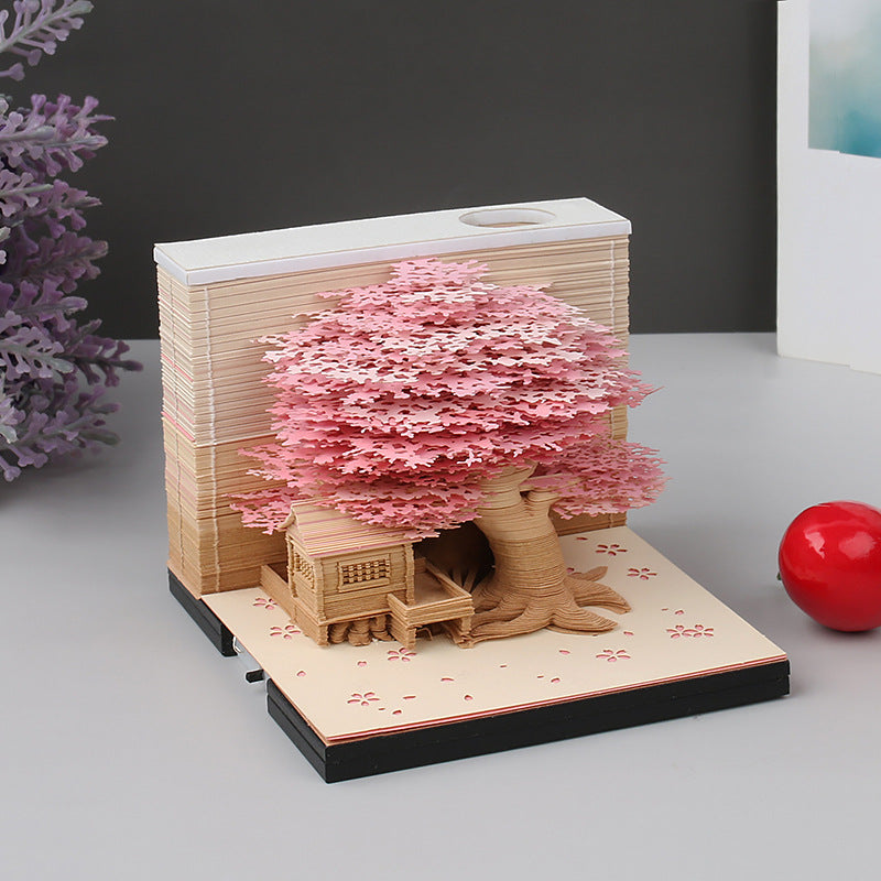 Regalo de decoración de calendario 3D