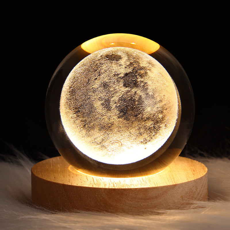 Luminous Crystal Ball Night Lamp Gift
