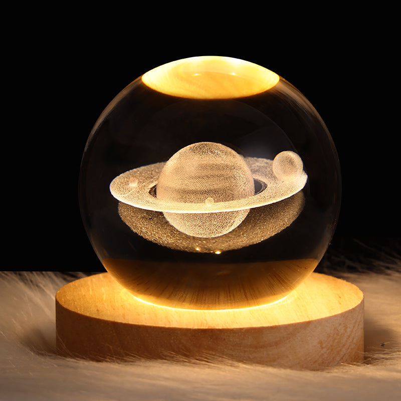 Luminous Crystal Ball Night Lamp Gift