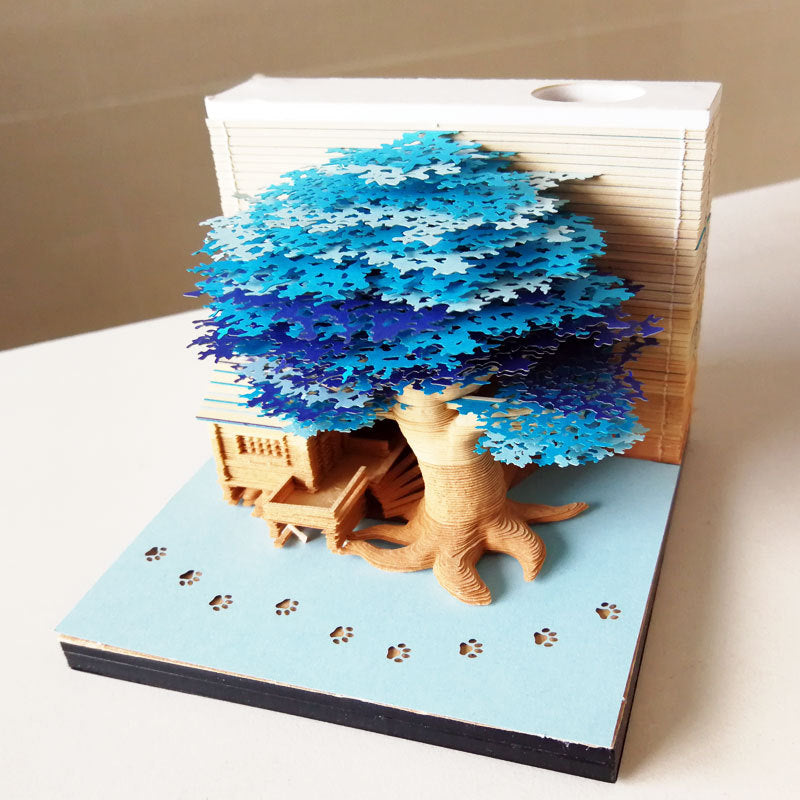 Regalo de decoración de calendario 3D