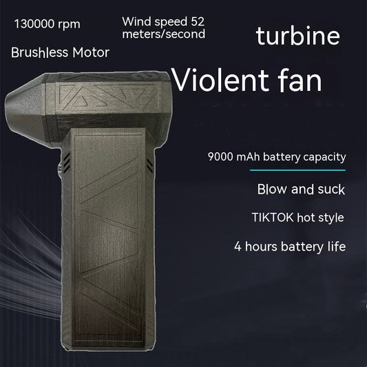 Plumero de aire con ventilador turbo